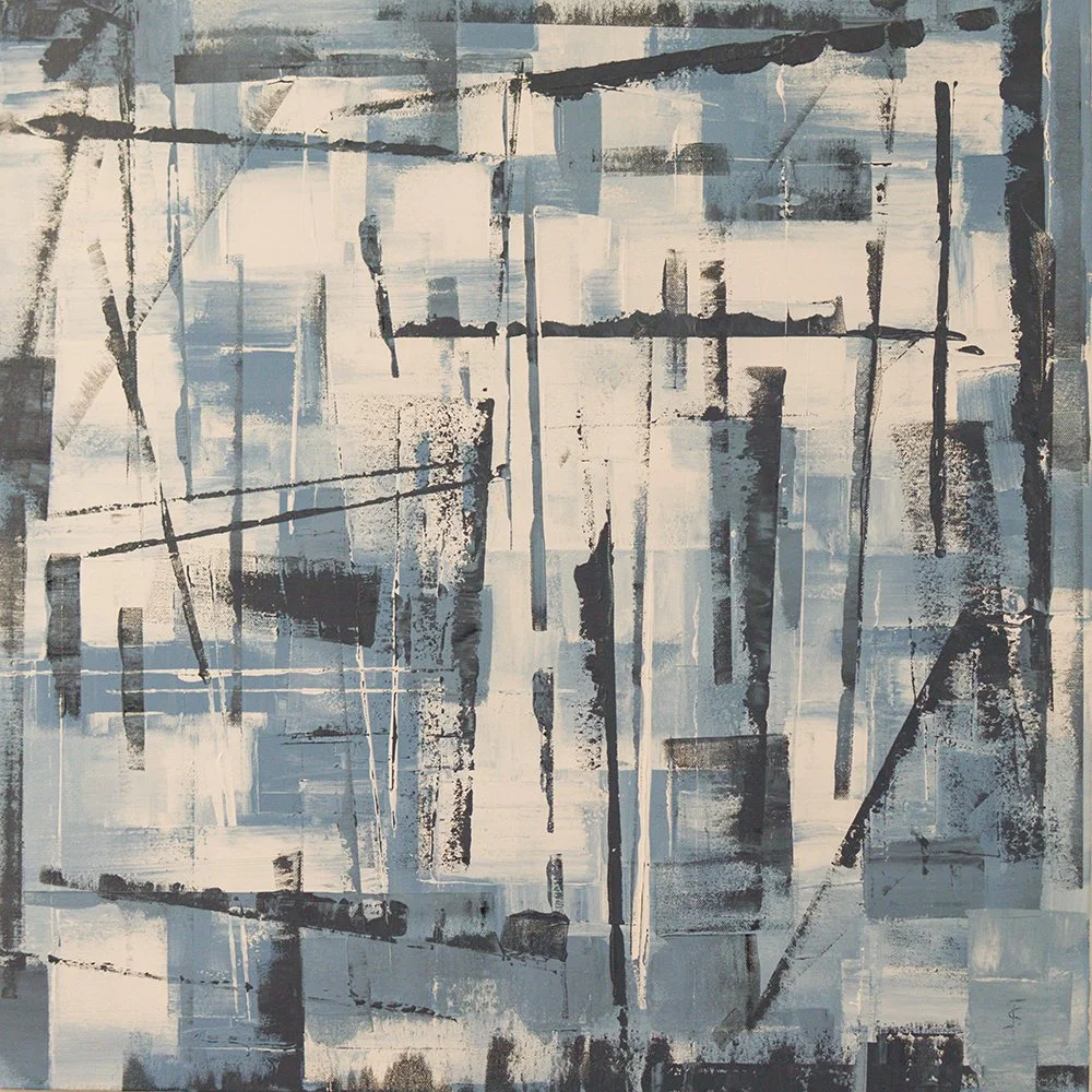  Acrylic on canvas, 70 x 70 x 2.5cm unframed (2023) 