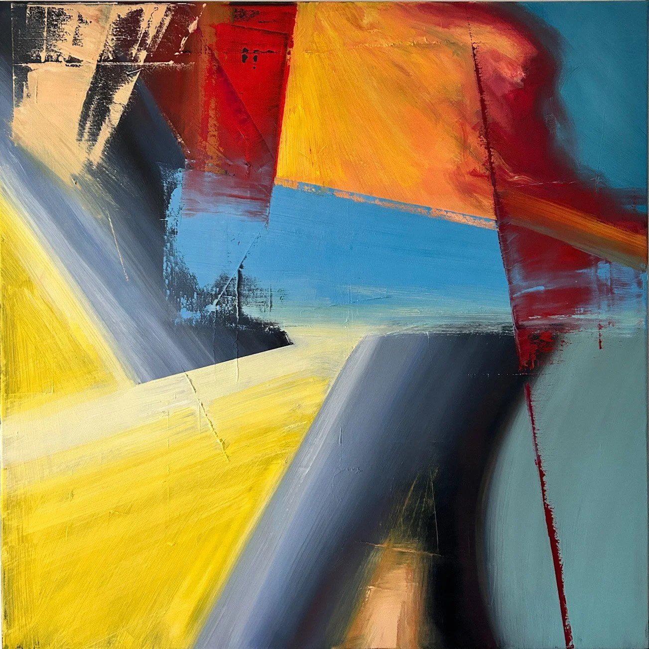  Oil on canvas, 100 × 100 cm (2026) 