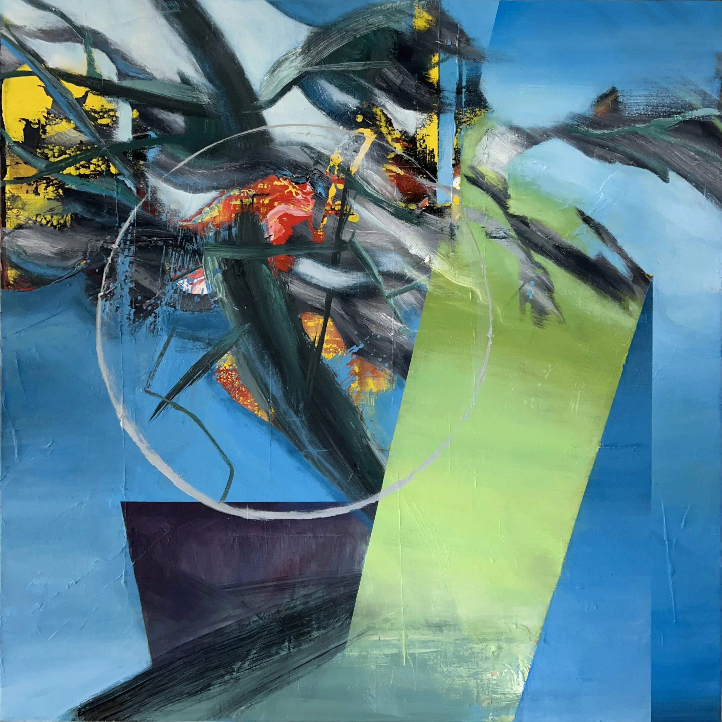  Oil on canvas, 100 × 100cm (2026) 