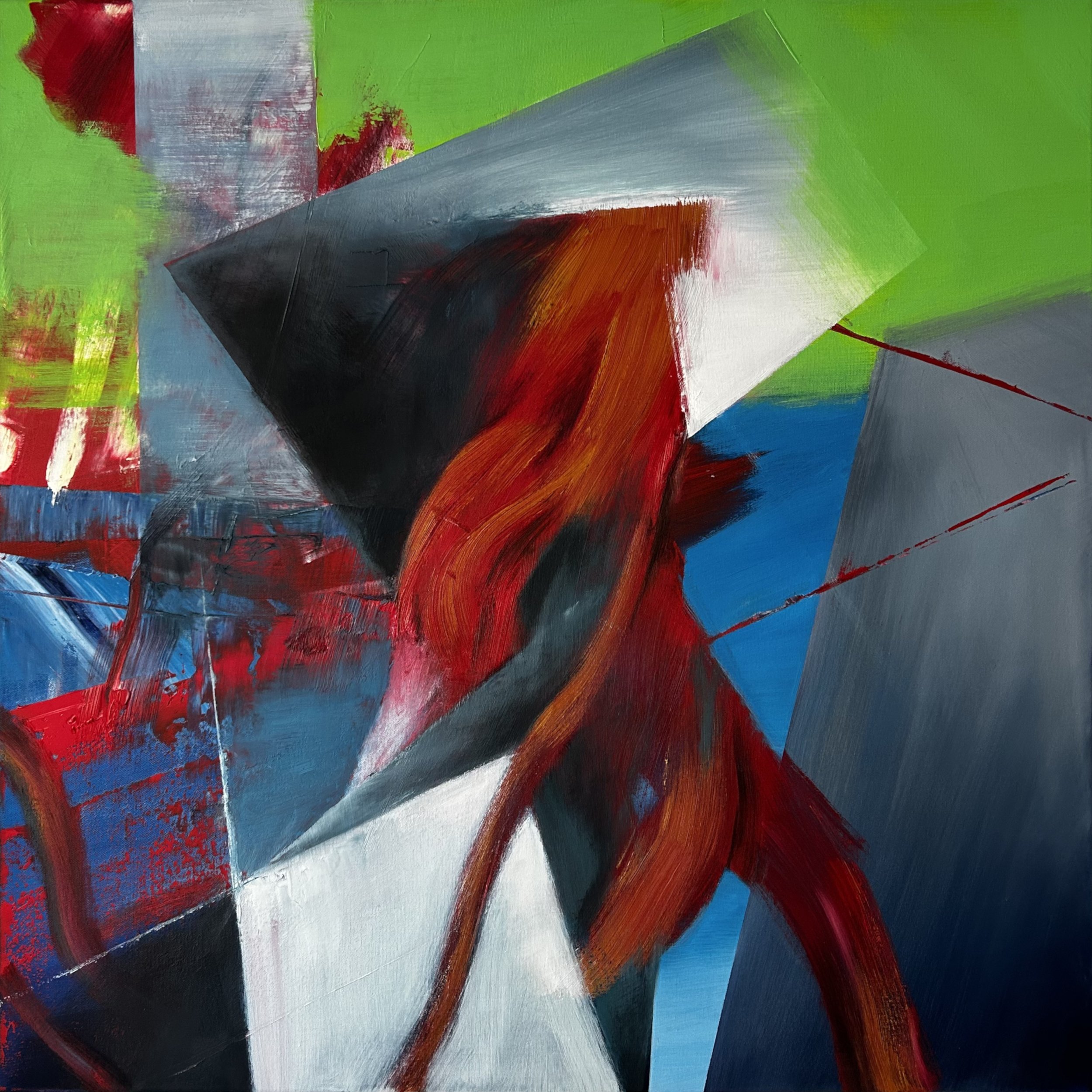  Oil on canvas, 80 × 80cm (2026) 