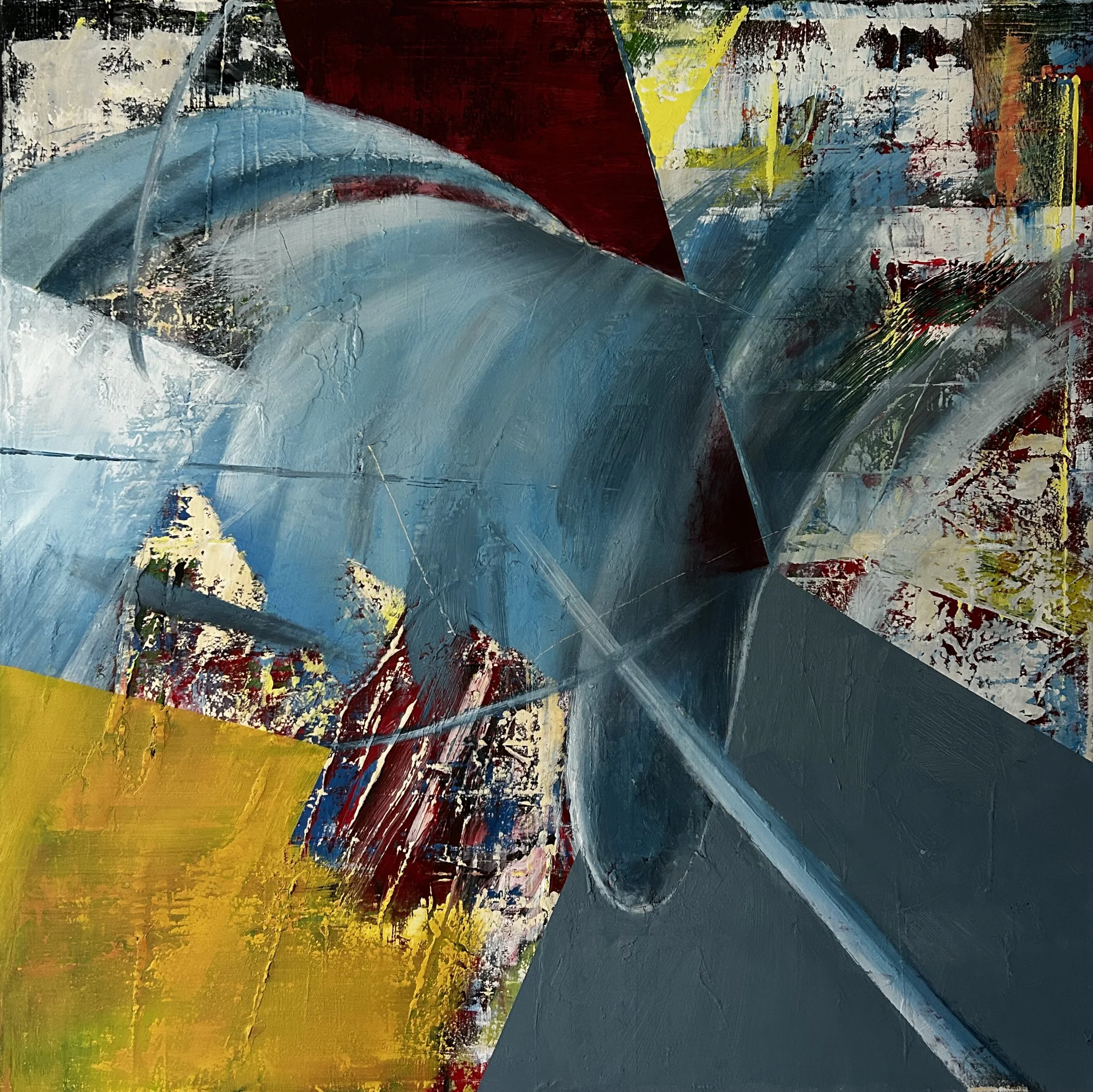  Oil on canvas, 100 × 100cm (2026) 