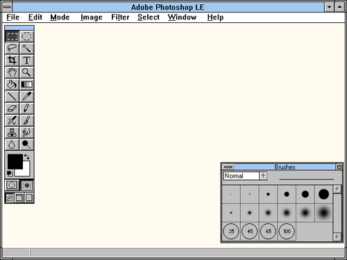 Photoshop in 1990 - Big things have small beginnings