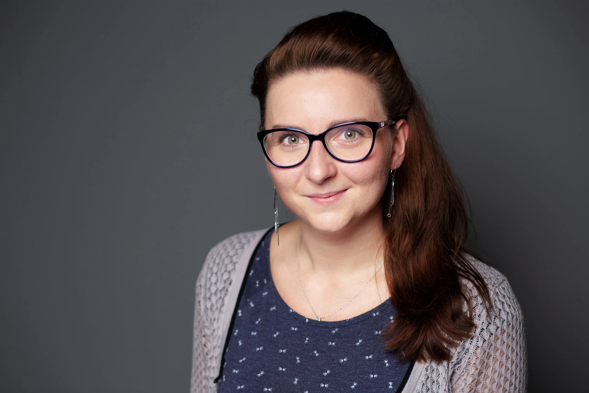 A headshot we did on location at a company premises.
