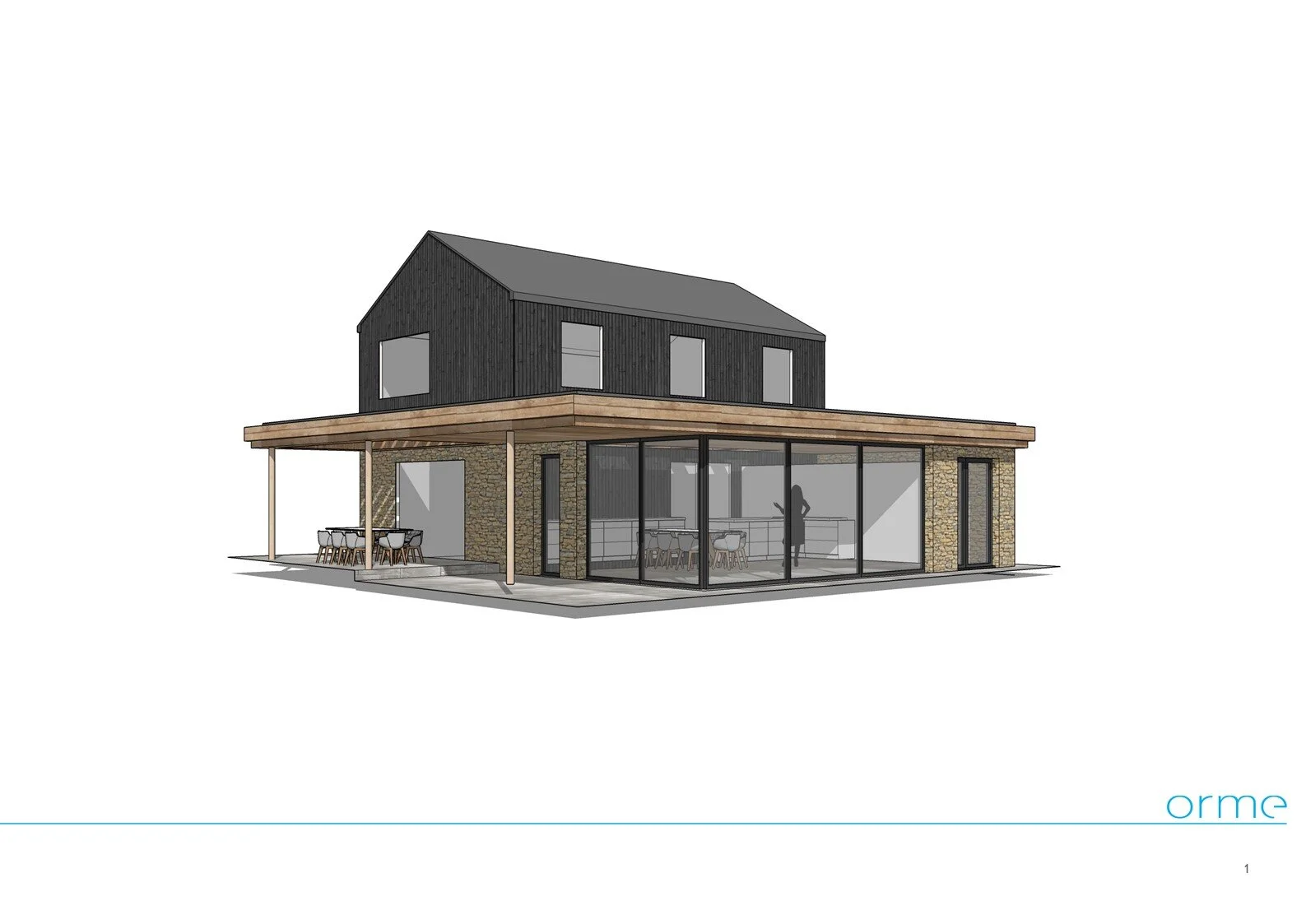 From 1960s Cottage to Contemporary Country Dwelling