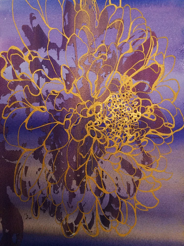 Dahlia Extended pueple_26 cm x 18 cm _watercolour on paper_2018_email.jpg