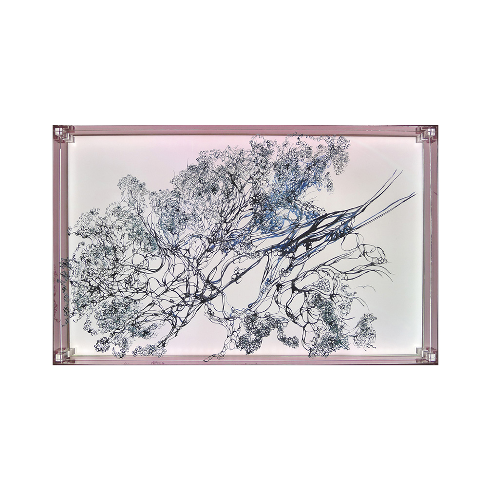17_Oriental Luminescence_Rose Flora_70 cm x 46 cm x 10 cm__2012.jpg
