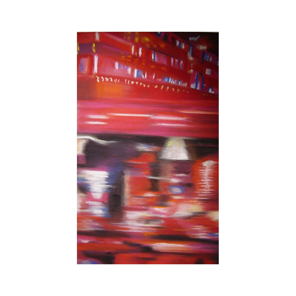 02_Clare Weiss Exhibition_Times square #2_Private Collection New York_Pastel on paper 20 cm x 40 cm 2002_email.jpg