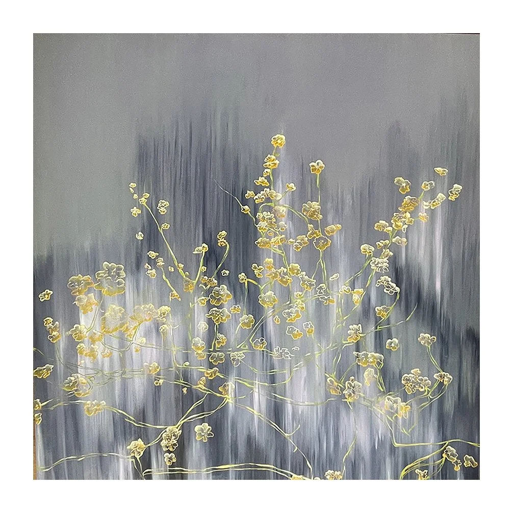 Night Blossom
Oil on aluminium
100 x 100 cm
2026