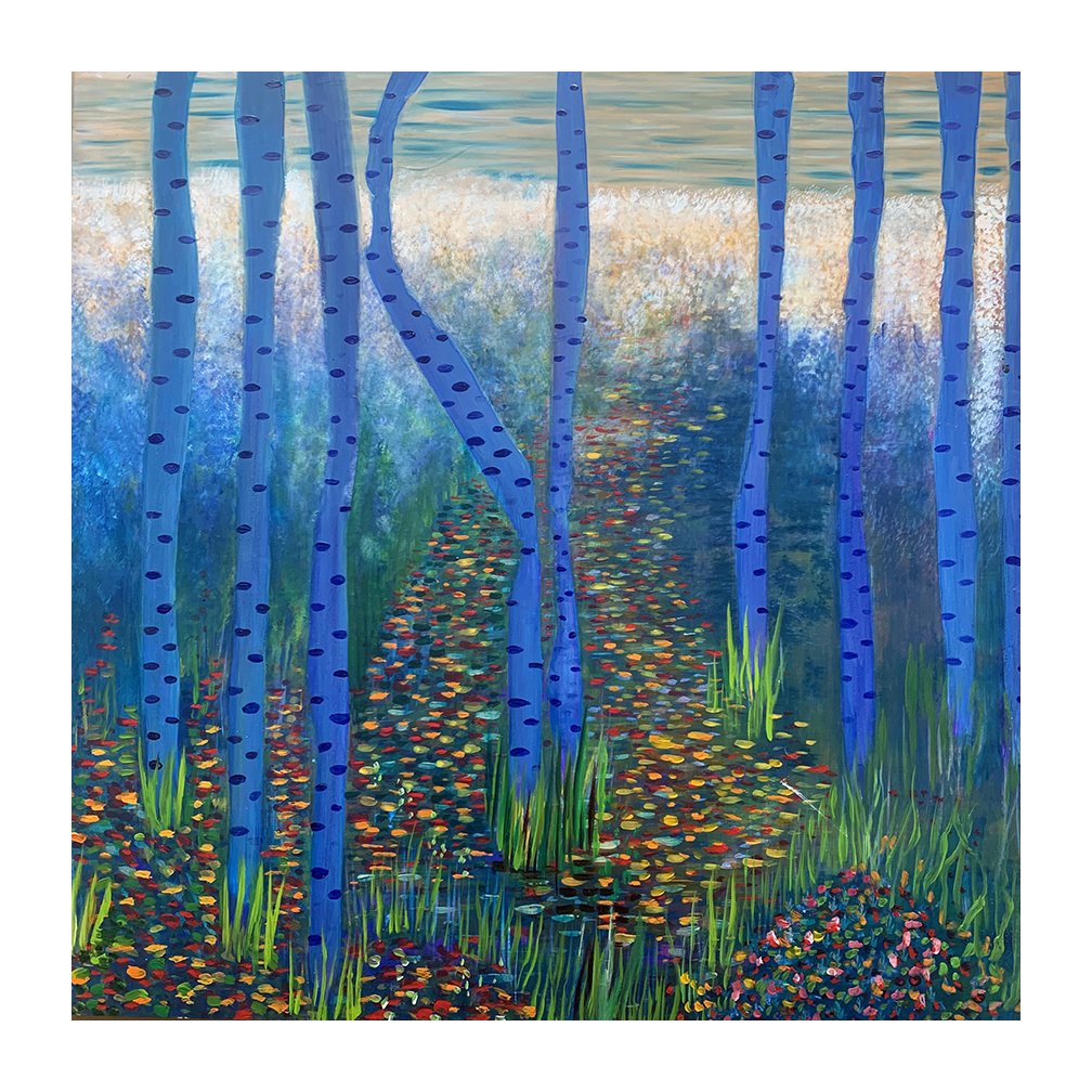 Birch Forest Study #4