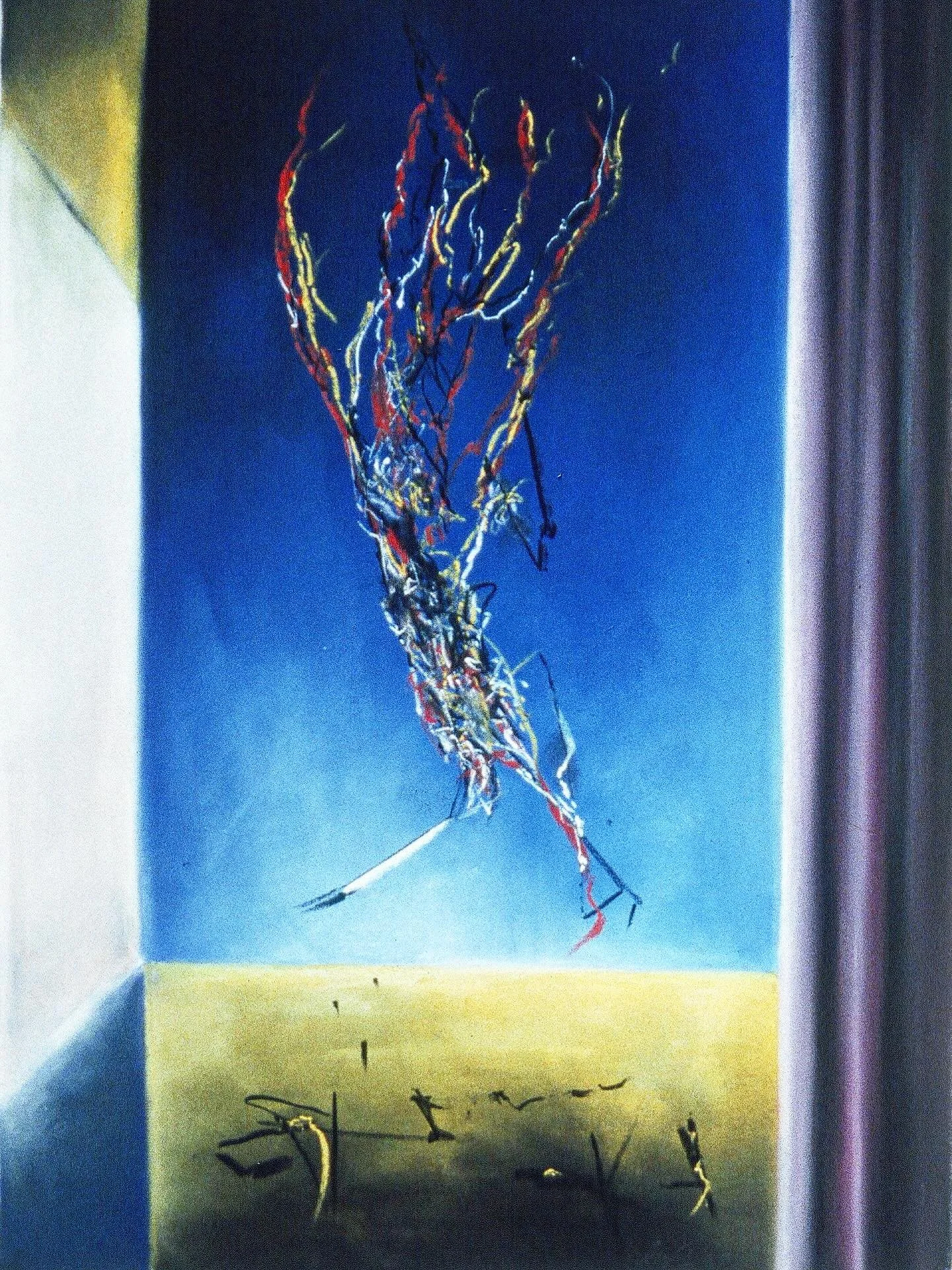 A blast from the past - my pastel on paper drawings from 1998.
The original inspiration for these drawings came from a curtain and window that I abstracted and recreated.
Recently, I've re-connected with this medium and my passion for it has been rei