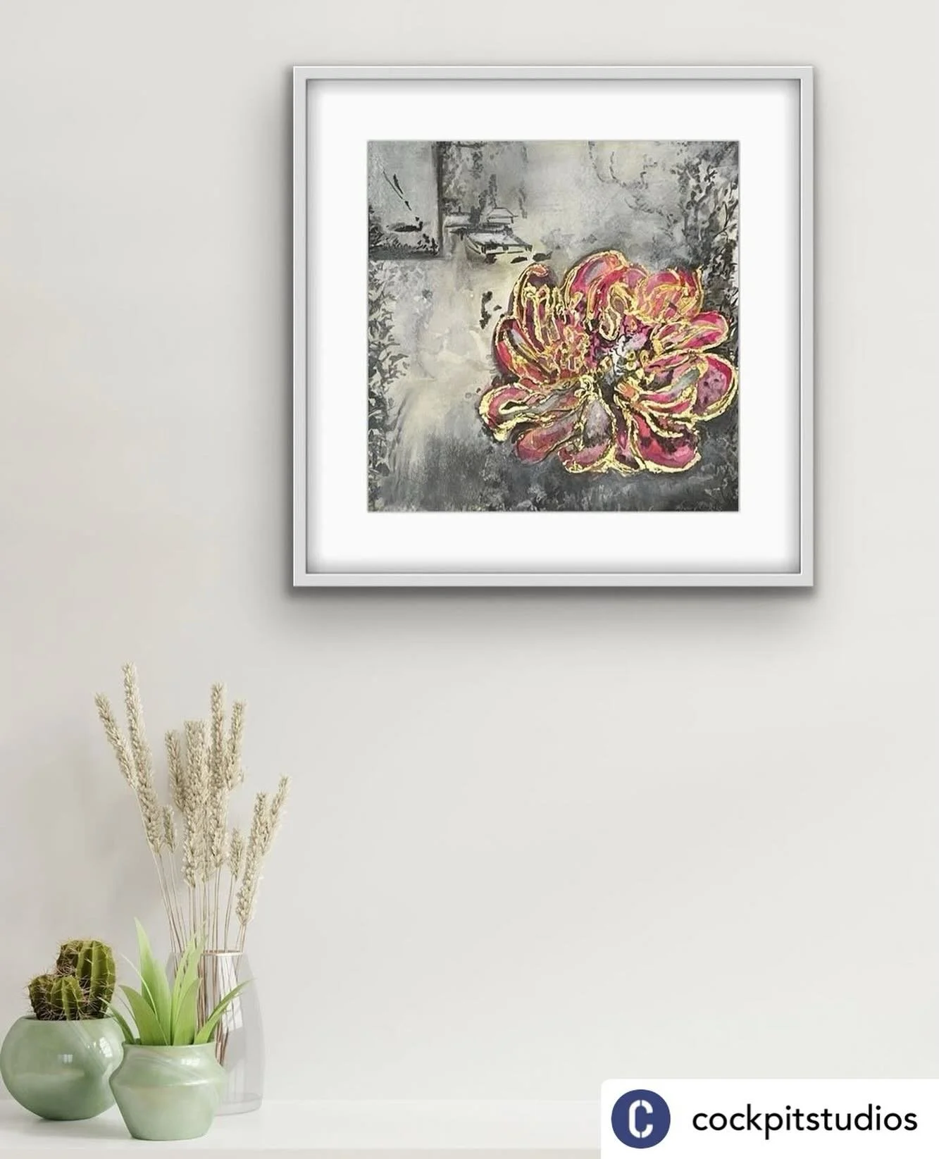 Thank you so much for including this watercolour, ink and gold leaf work on paper. Check out the edit some lovely pieces available by a great group of artists/makers/designers.

Get @reshare_app &bull; @cockpitstudios ✨ IT&rsquo;S HERE ✨⁠
⠀⁠
Early ac