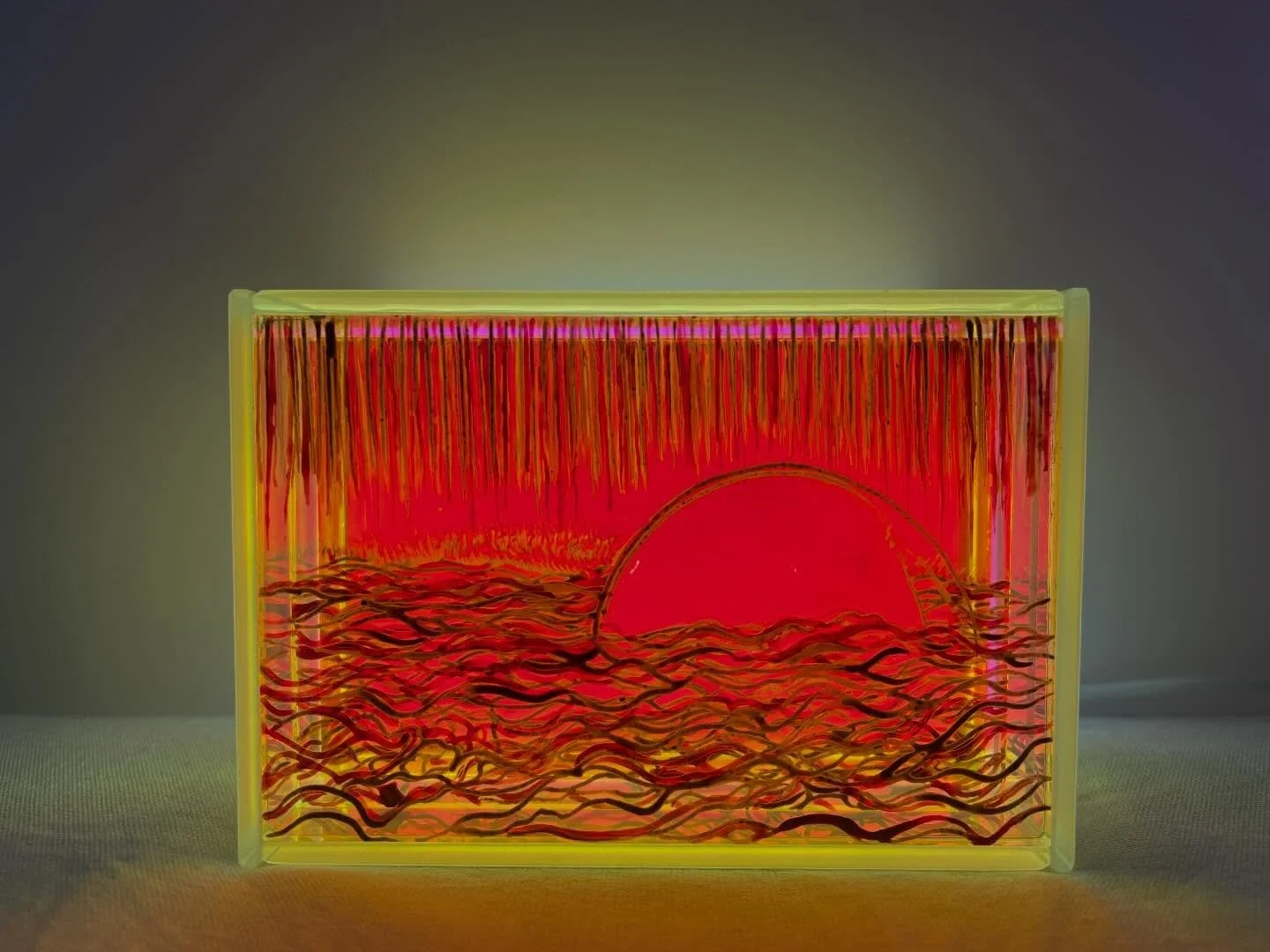 Big thank you to the lovely art collectors that snapped up these artworks @freshartfair 
Lovely to be with @tripodgallerylondon 
The other available lights and paintings are all now on my website shop helenbrough.com/new-products and there is a flash