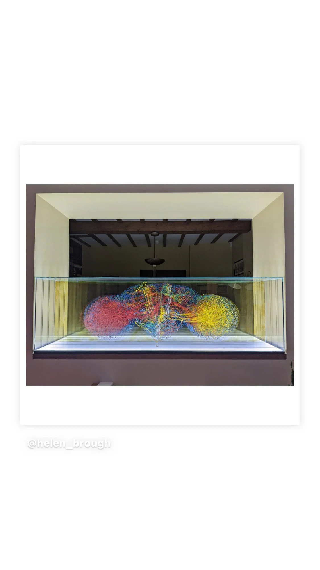 Bespoke Glass Light Commission Inspired by an Historic Building on the Isle of Skye