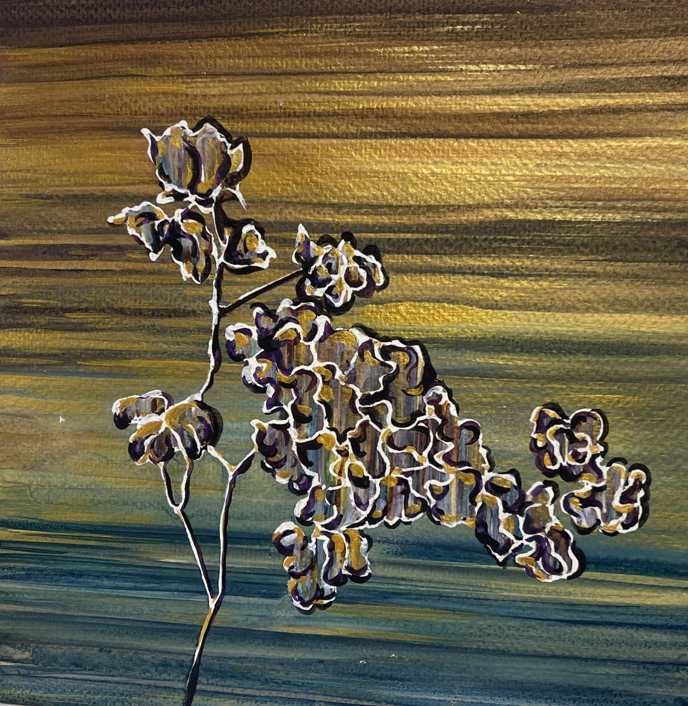 New Flower Watercolours in London During Frieze Week
