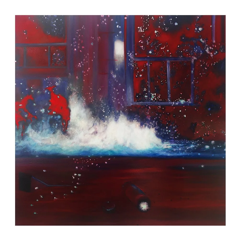 Night Riot_ oil on aluminium 100 cm x 100 cm _2020 (2).jpg