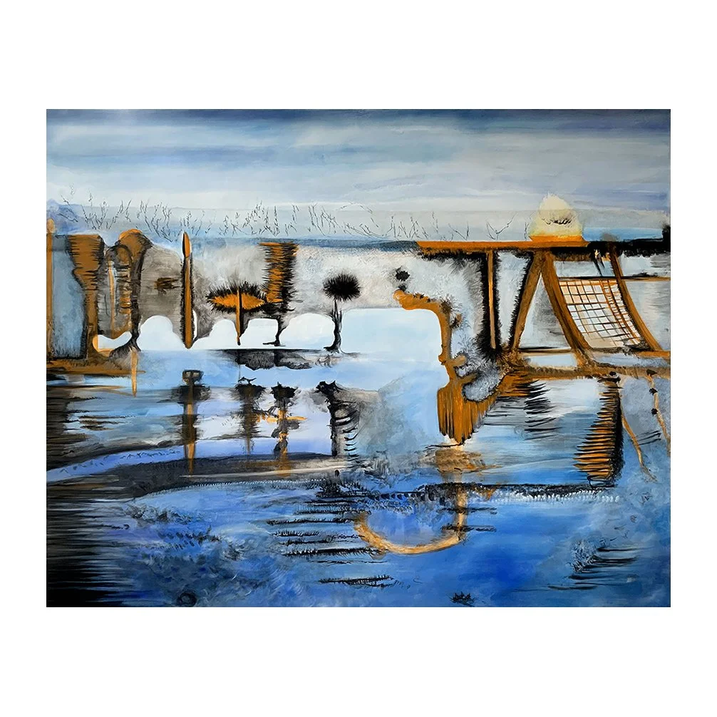 Flooded WEB SITE_ Jungle Gym_100 x 125 cm _oil on aluminium _2021.jpg