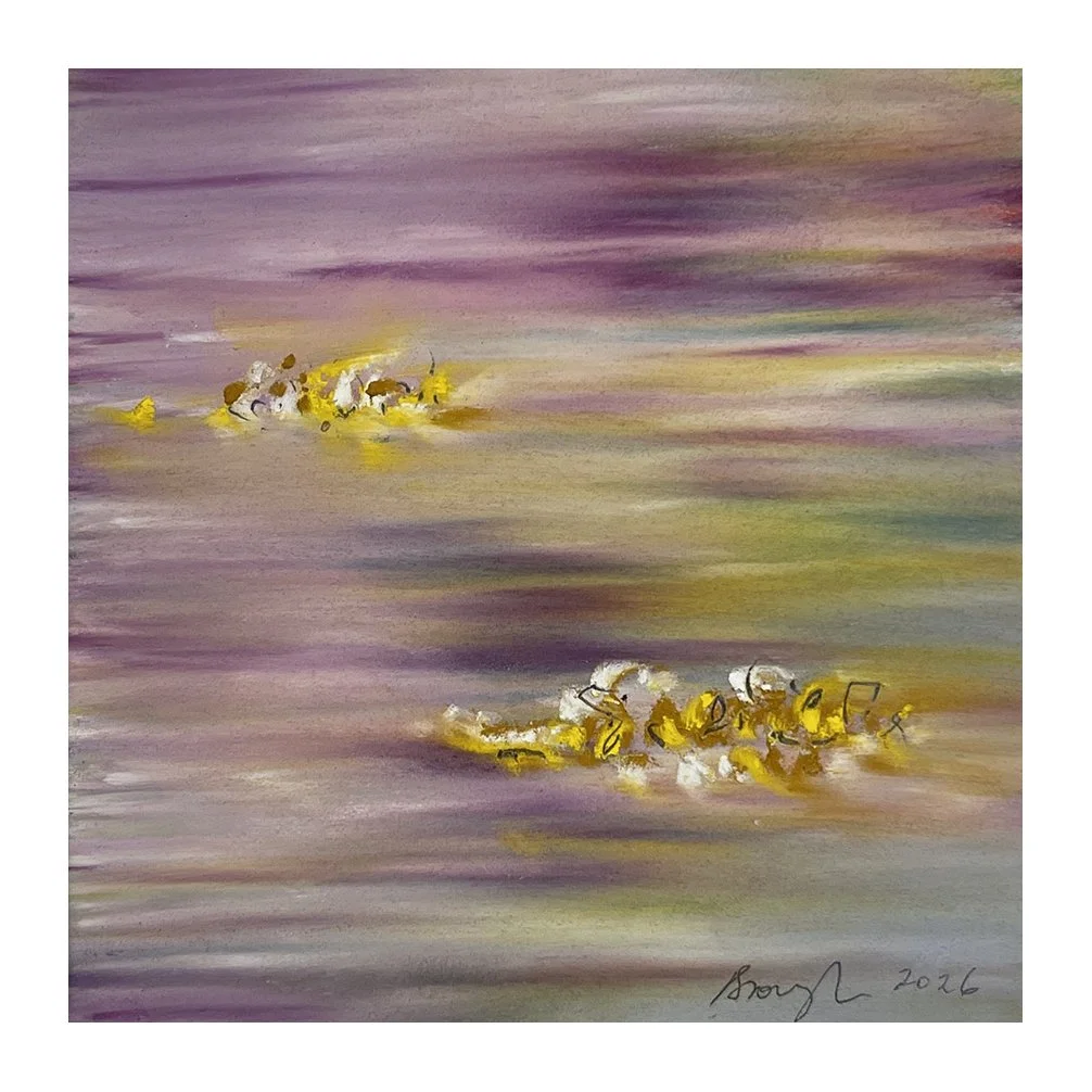 Helen Brough Chromatic drift #8 pastel on paper 25 x 25 cm framed 2026.jpg