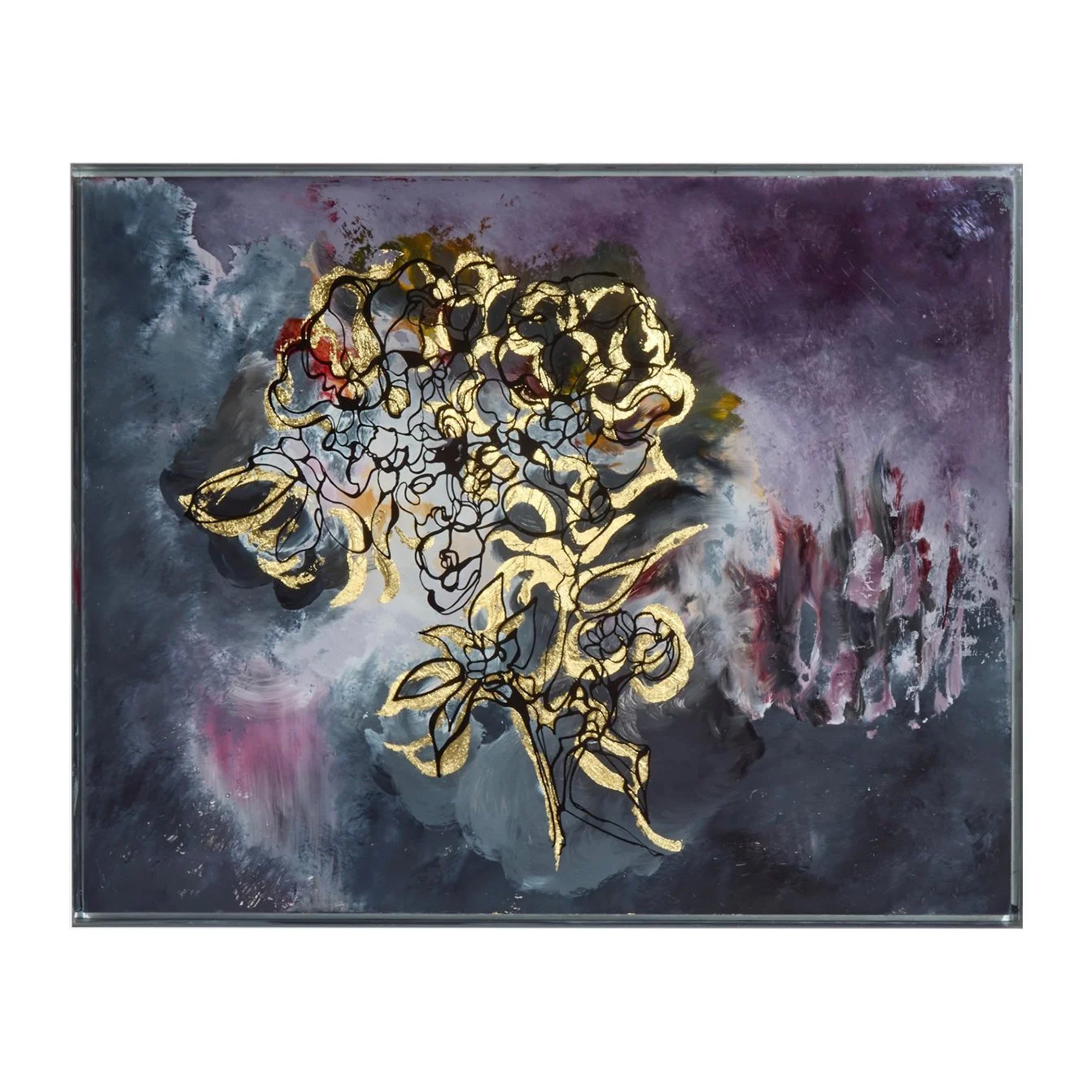 Dahlia goldand black_24 x 30 cm_2025.jpg