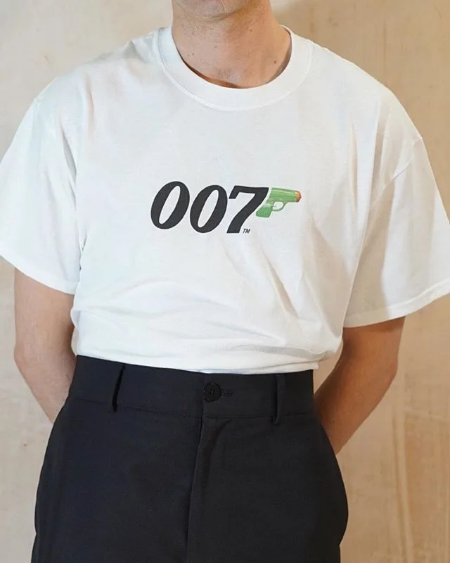 007 tees now available. Link in bio. 🔫