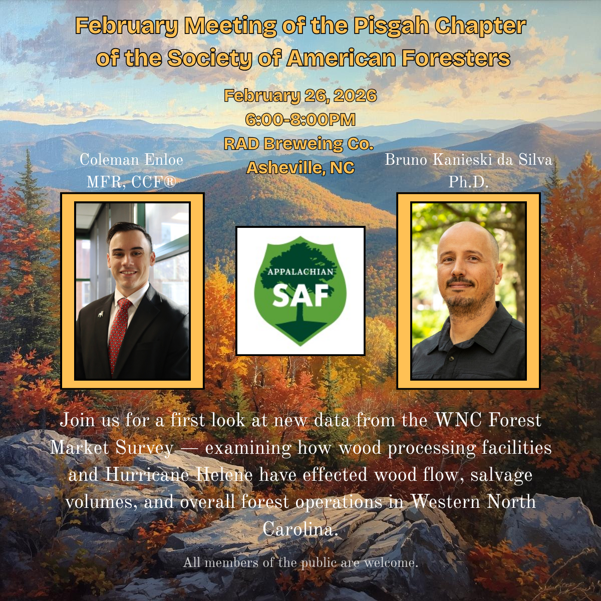 Pisgah Chapter Meeting