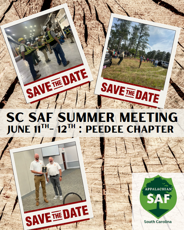 Save the Date! South Carolina Division Summer Meeting 