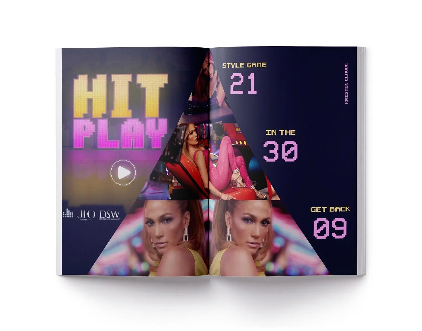 #HitPlay and level up your style game with @jlo&rsquo;s new #JLOjenniferlopez fall collection exclusively at @dsw dsw.com/jlo and of course leave it to @jlo to level it up more with her first 8-bit interactive video game that promotes the new collect
