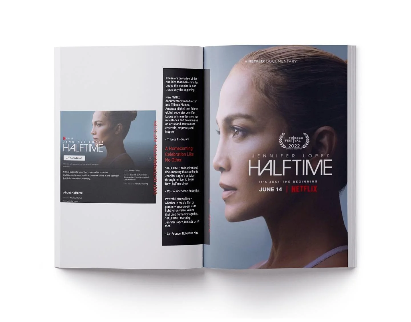 #ItsJustTheBeginning I felt inspired by @jlo to create a &lsquo;HALFTIME&rsquo; layout✨ A new @netflix Documentary about Jennifer Lopez, releasing June 14. 

If you haven&rsquo;t set a reminder yet&hellip; here is the link to #Netflix netflix.com/jlo