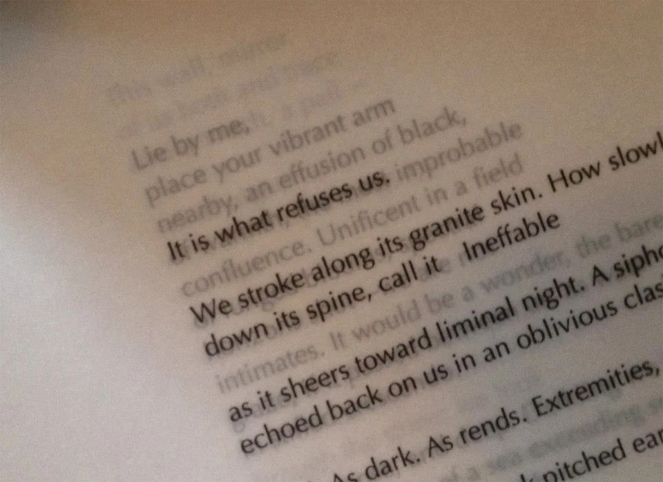 Hand-bound chapbook