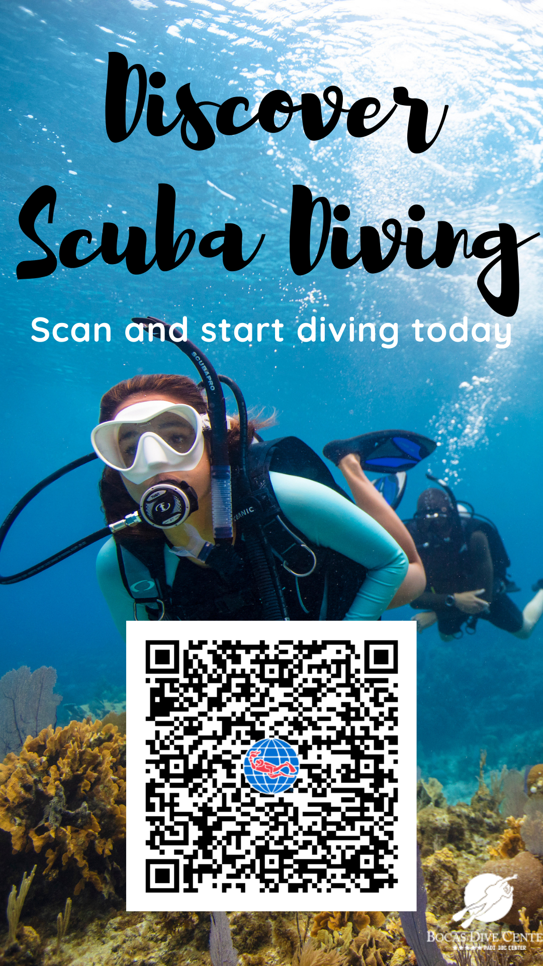 Have you always wondered what it's like to breathe underwater?   ///   ¿Siempre se ha preguntado qué se siente al respirar bajo el agua?