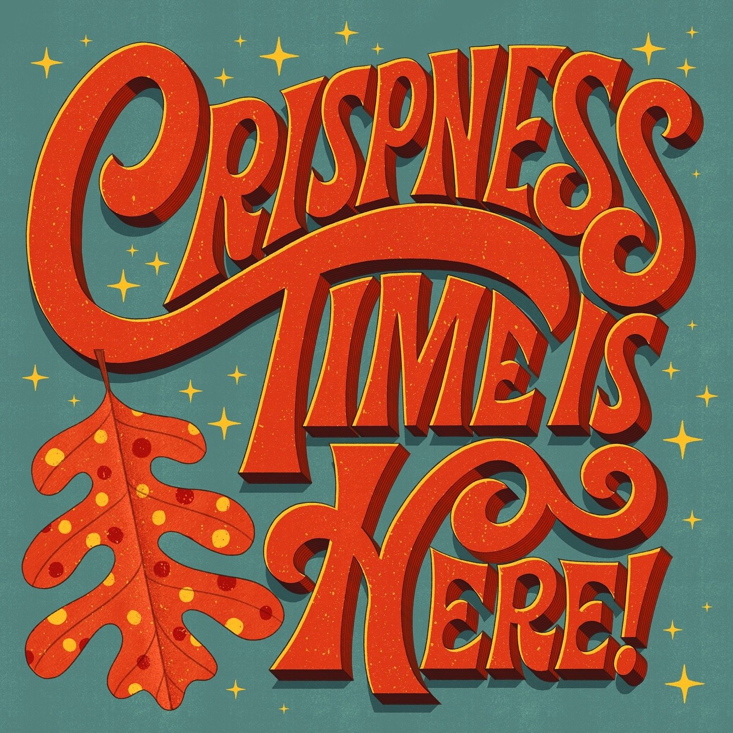 Merry Crispness everyone! 🍁🍂 🍁