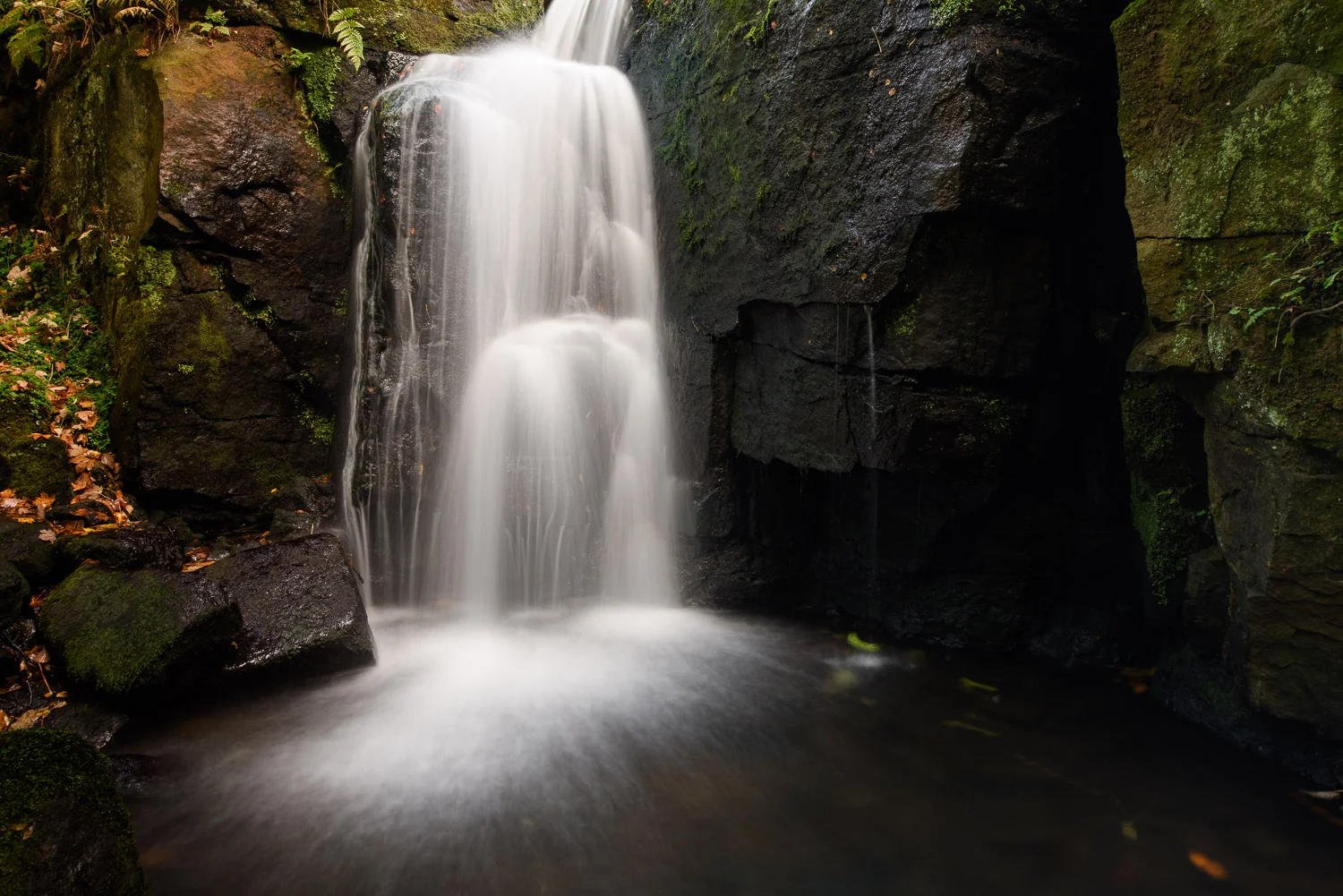 Waterfall Lumsdale Valley