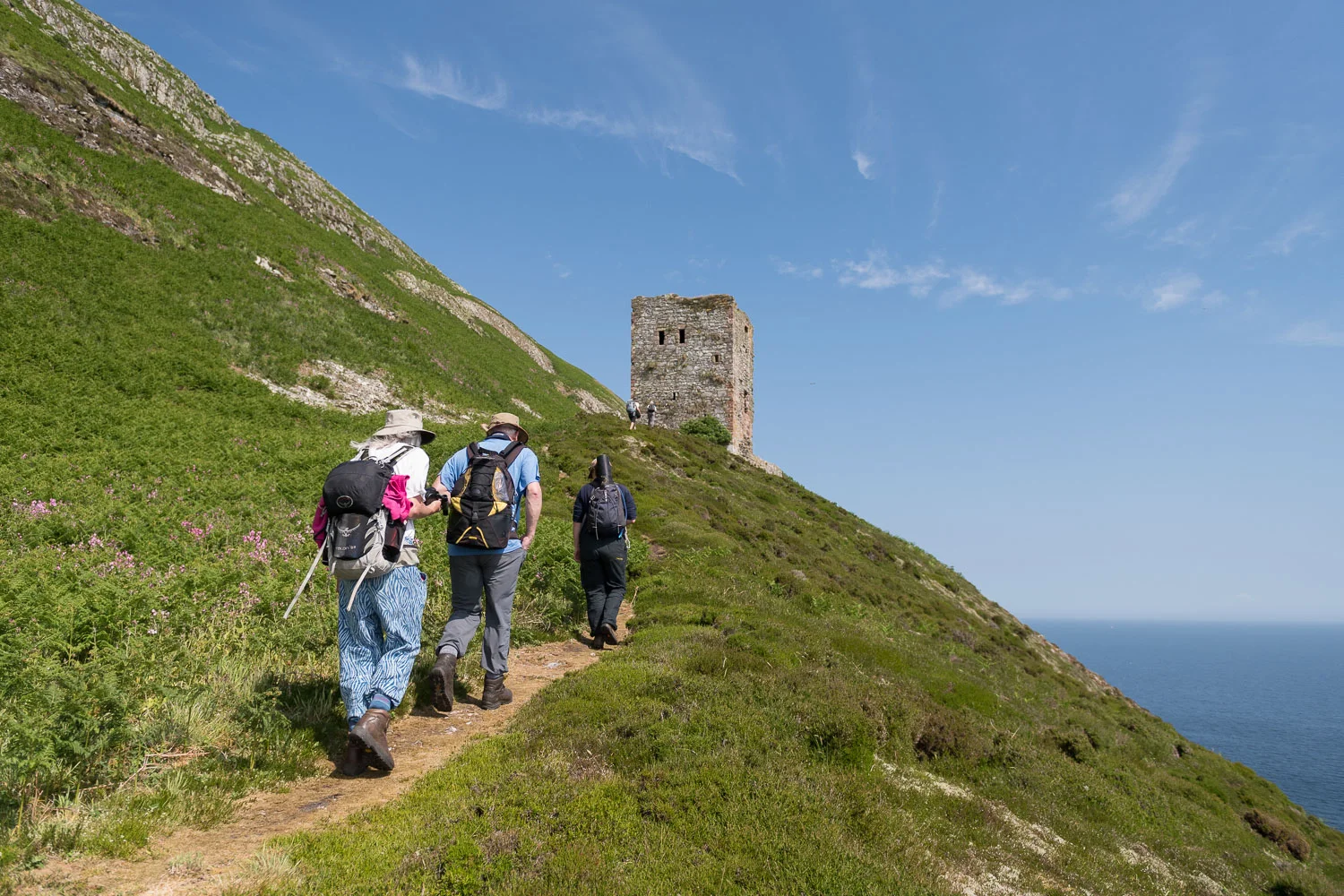 Ascending Ailsa Craig