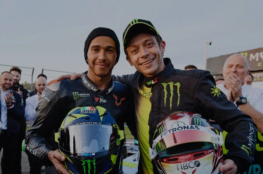 monster energy rossi hamilton