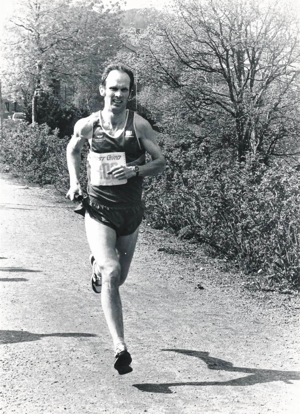 Knut Tore Børø, fra et løp i 1989.