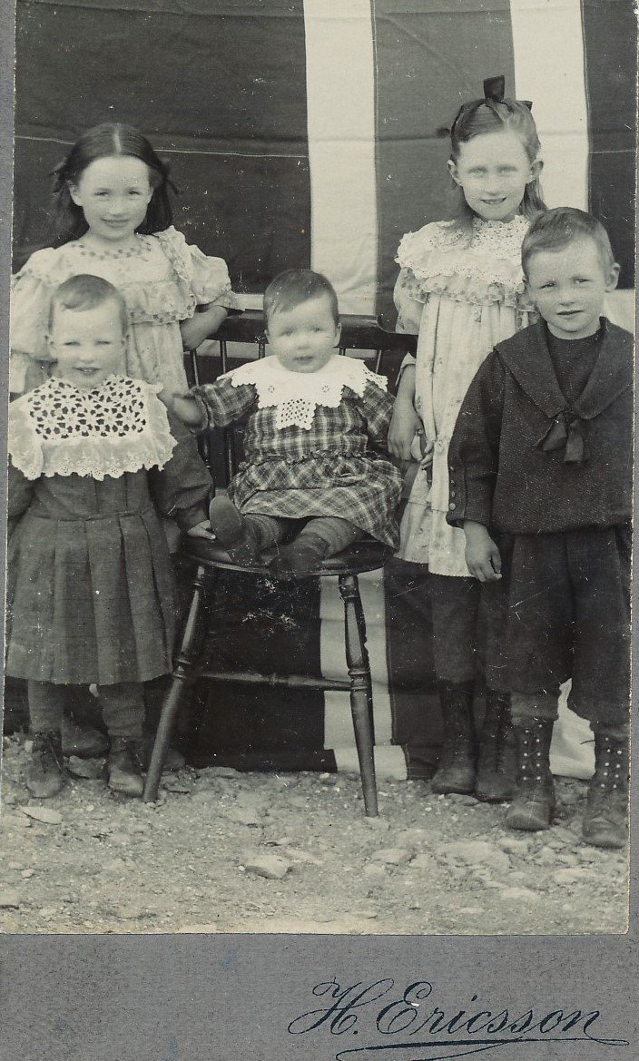 Familien Hans Melandsø, ca 1909