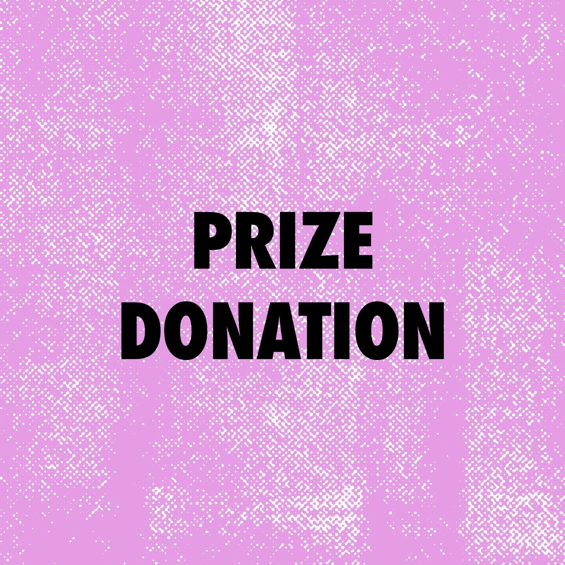 Prize Donation