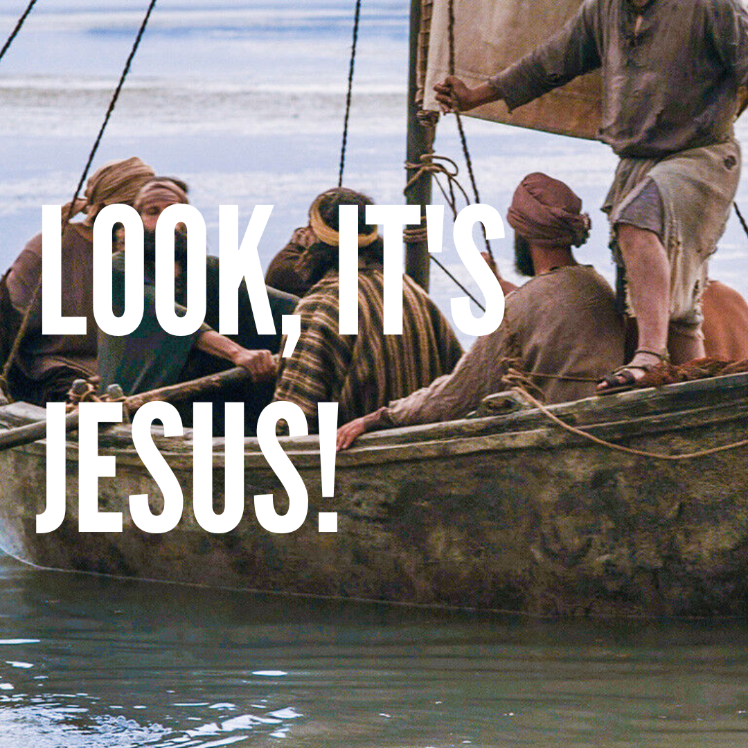Look, it's Jesus!