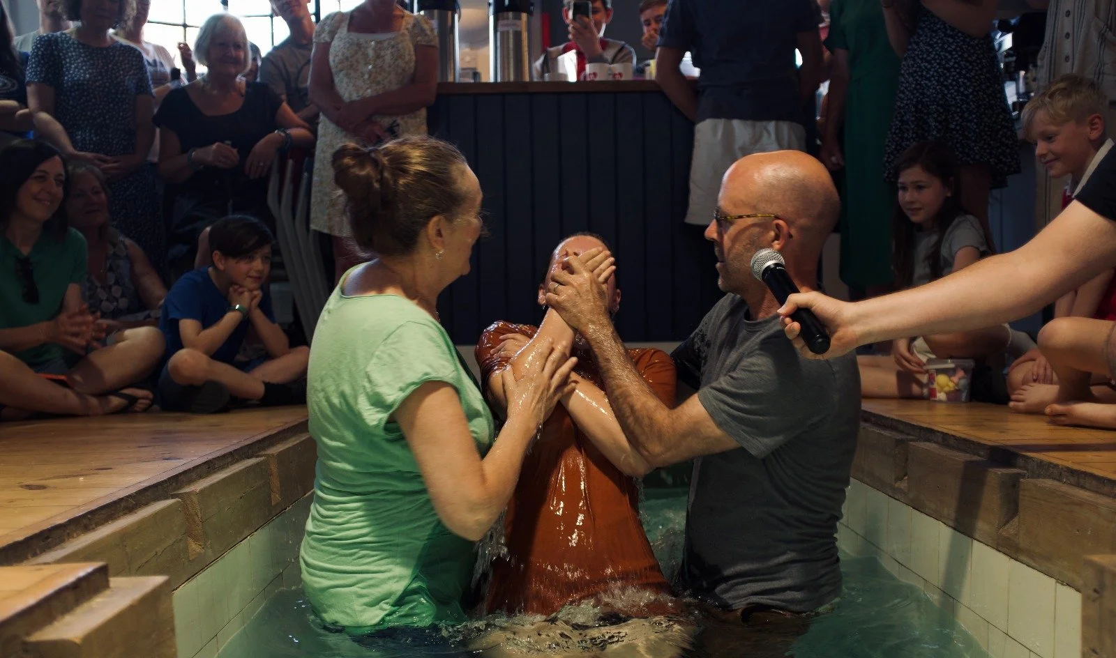 The joy of baptism