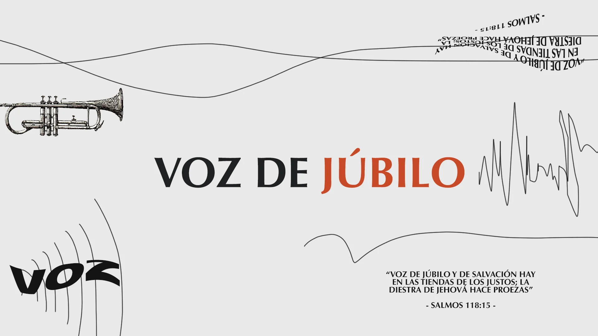 VOZ DE JÚBILO