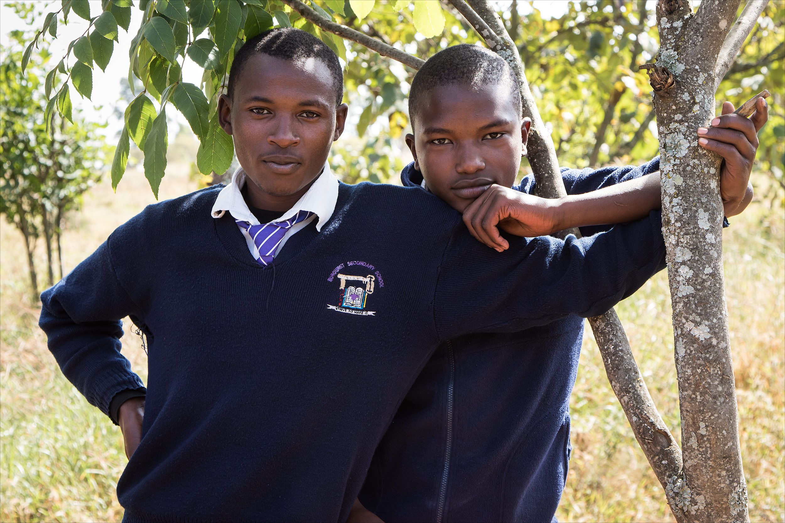 Secondary school students, Kenya
