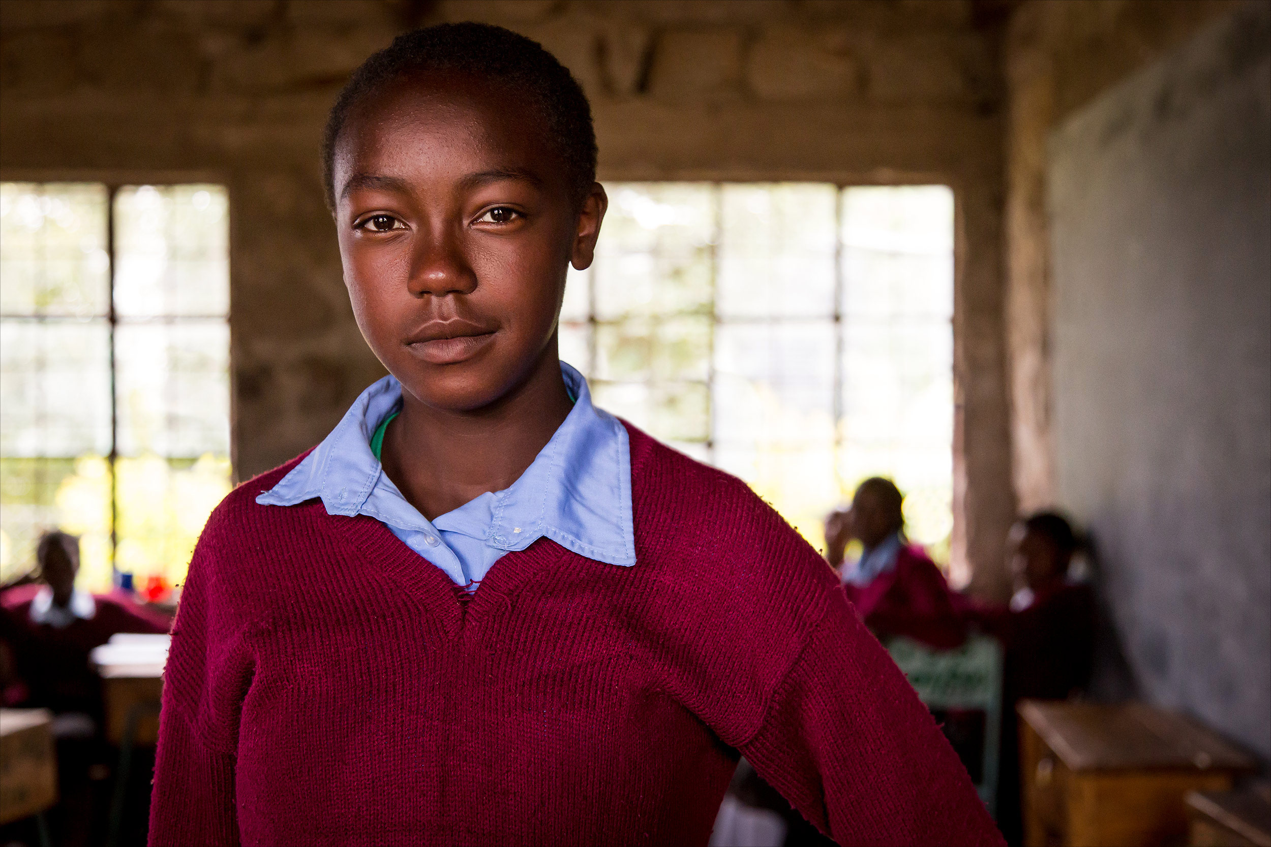 Secondary school student, Kenya