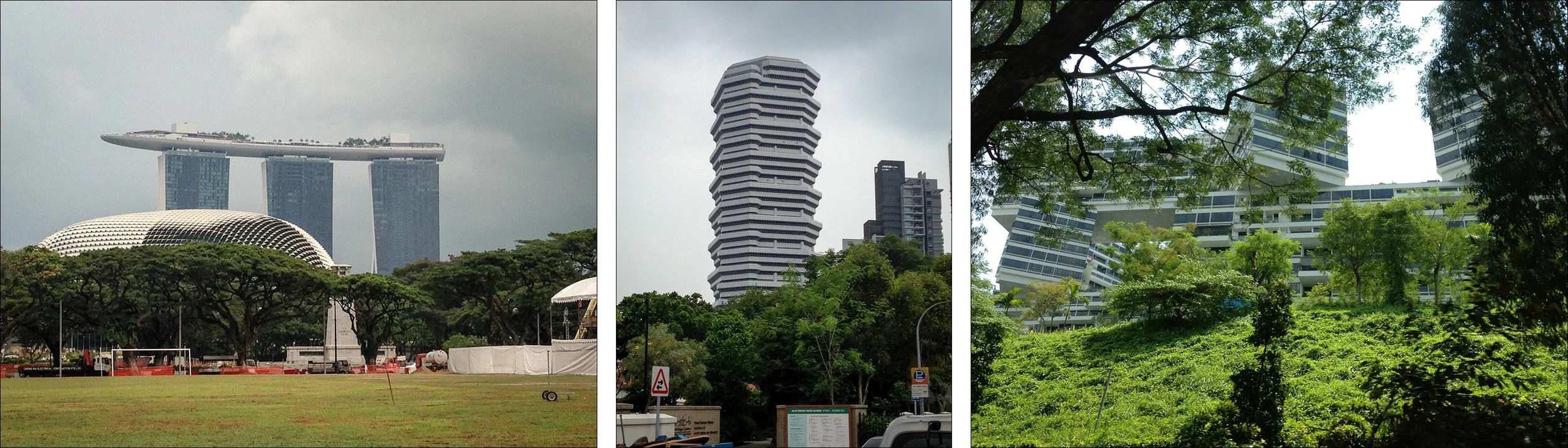 Singapore architecture.