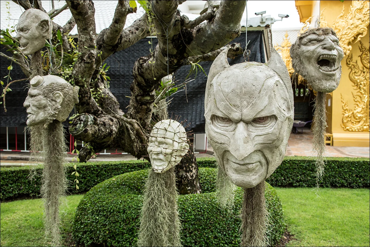 Temple grounds, Chiang Rai.