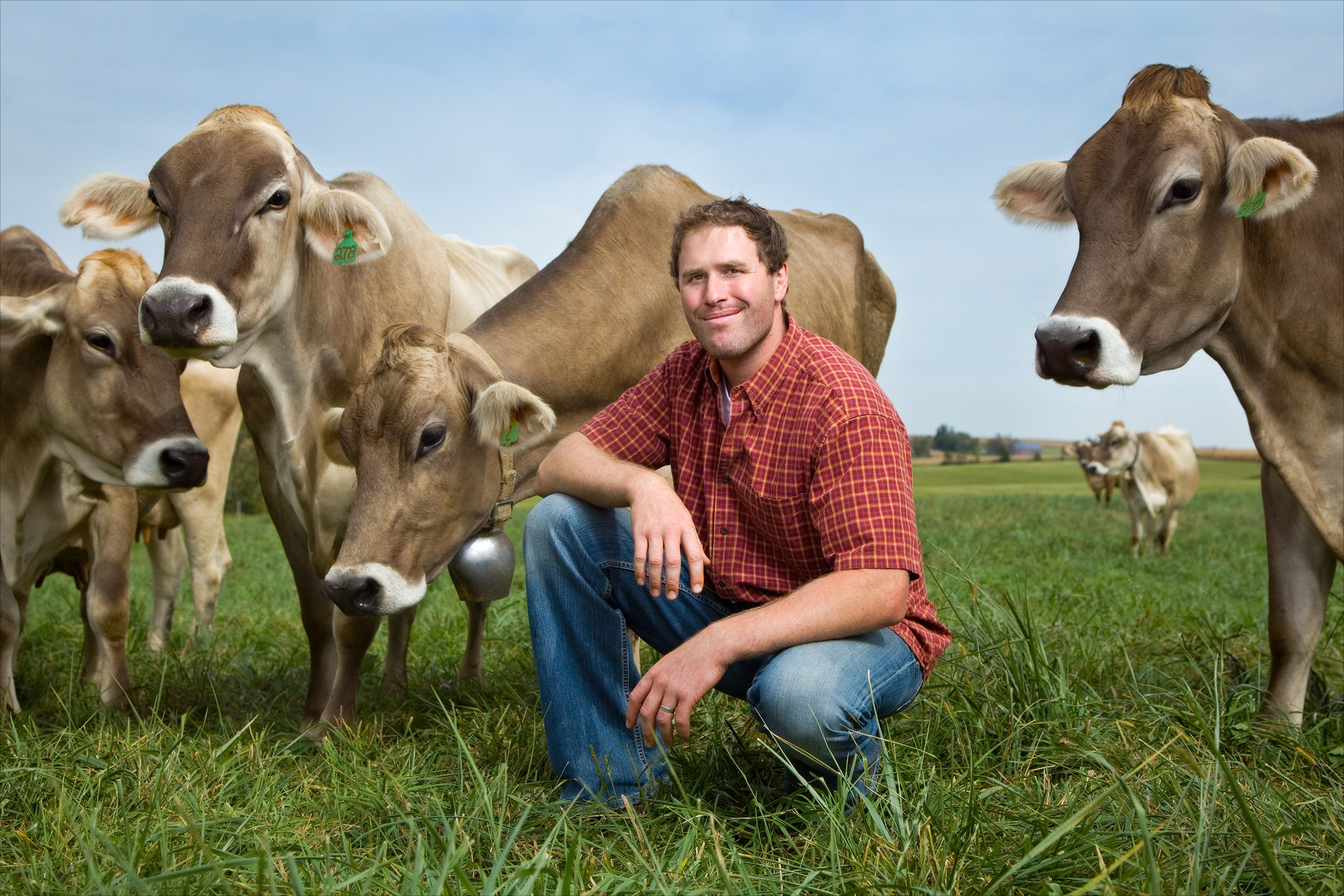Dan Wegmueller, dairy farmer