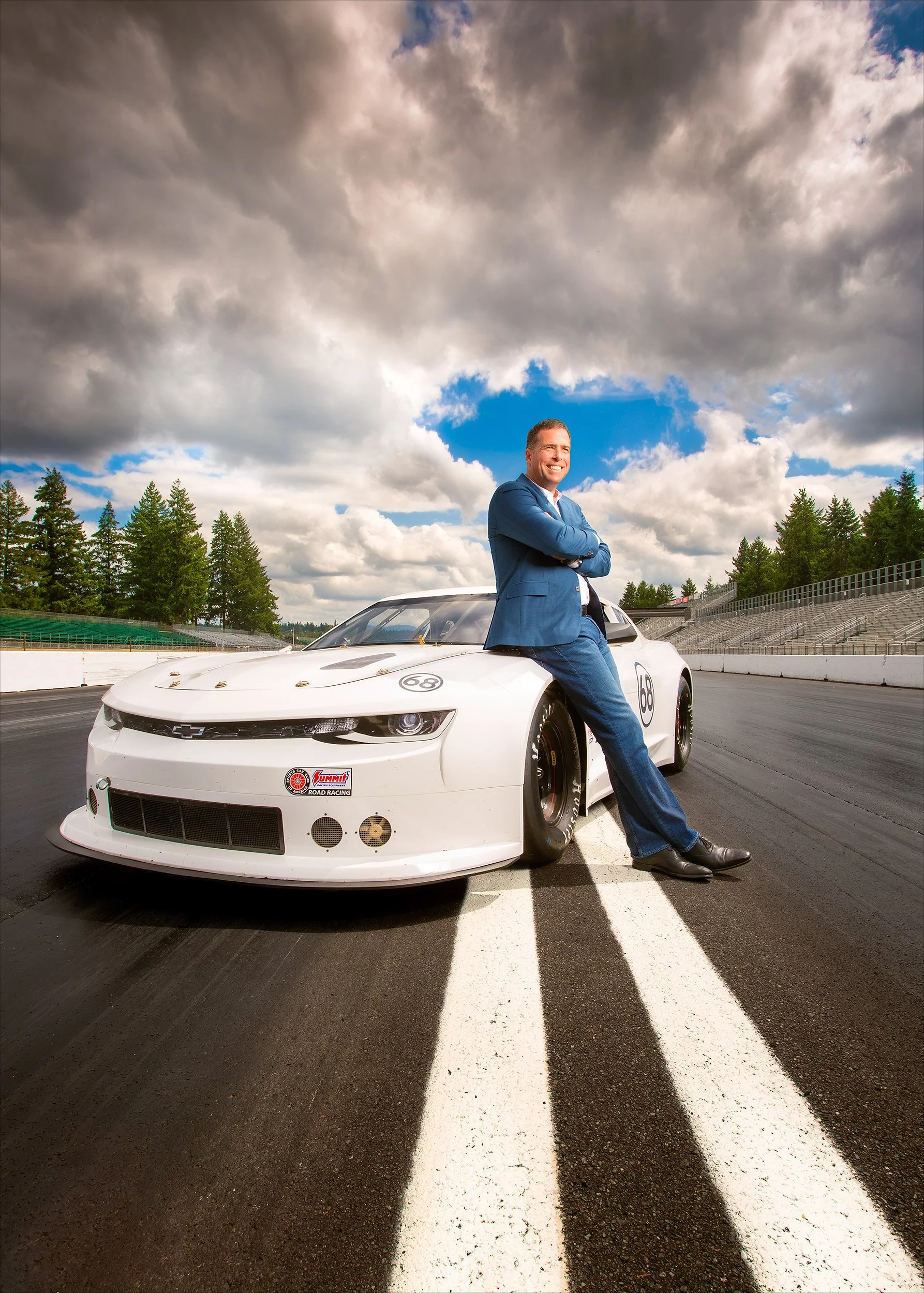 Jason Fiorito, owner of Pacific Raceways