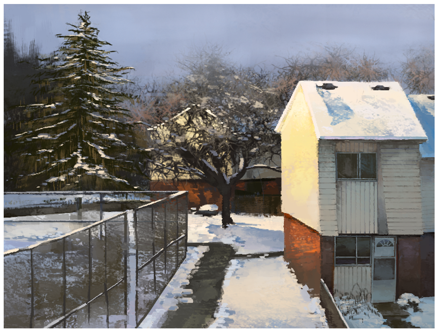 Houses_winter_early_sunset_study.png