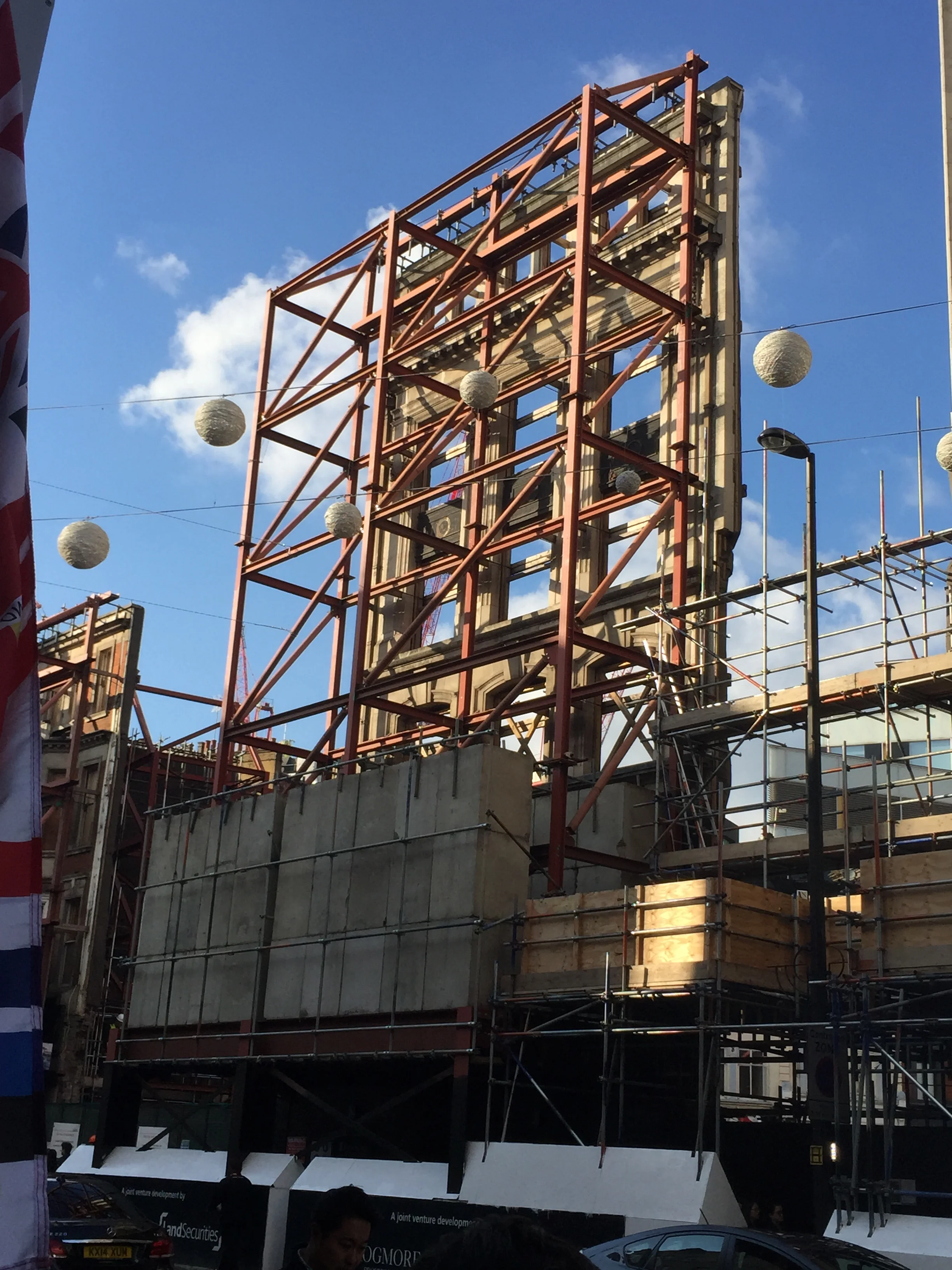 RWA Structural Engineers Facade Retention 26-48 Oxford Street