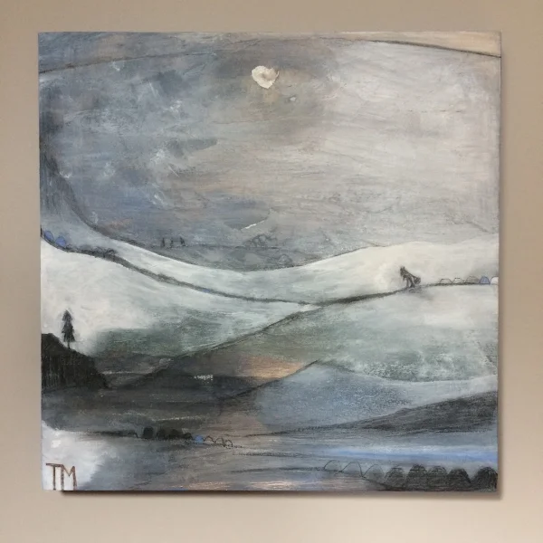 lonely bear coming home by trudi Murray.jpeg