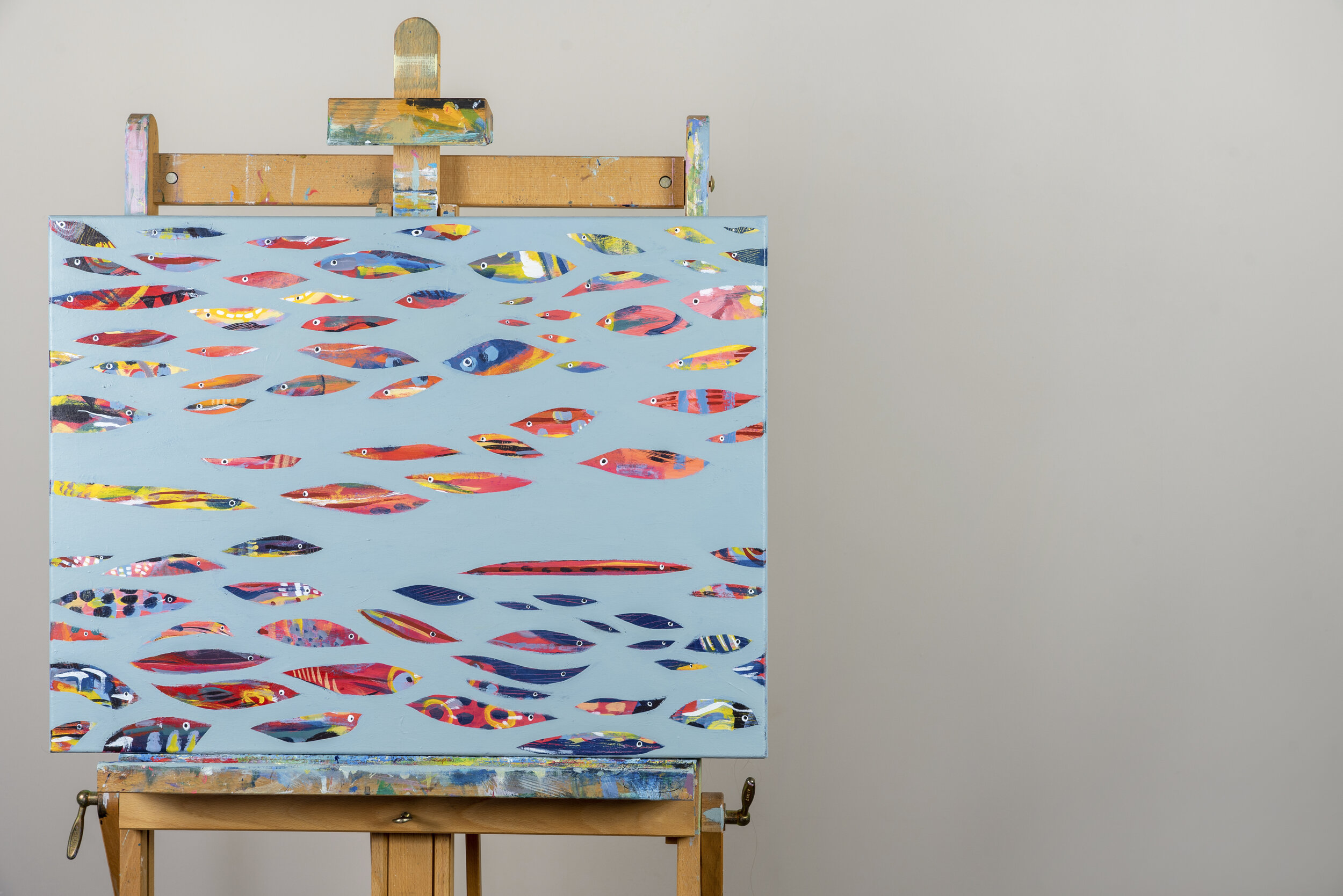 'Rush hour' - Original painting - By Trudi Murray