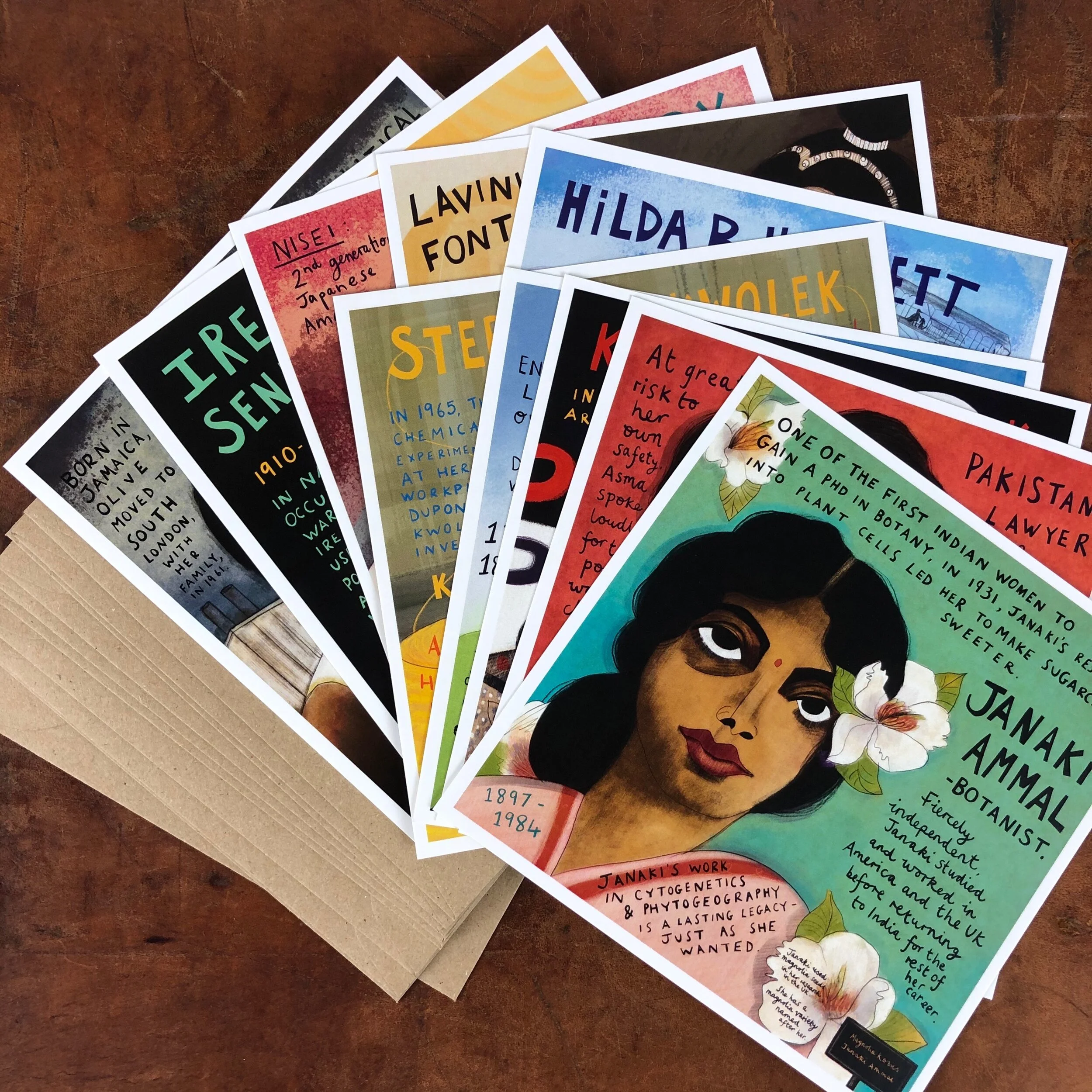 *SET OF 10* Have You Heard Of... postcards and envelopes